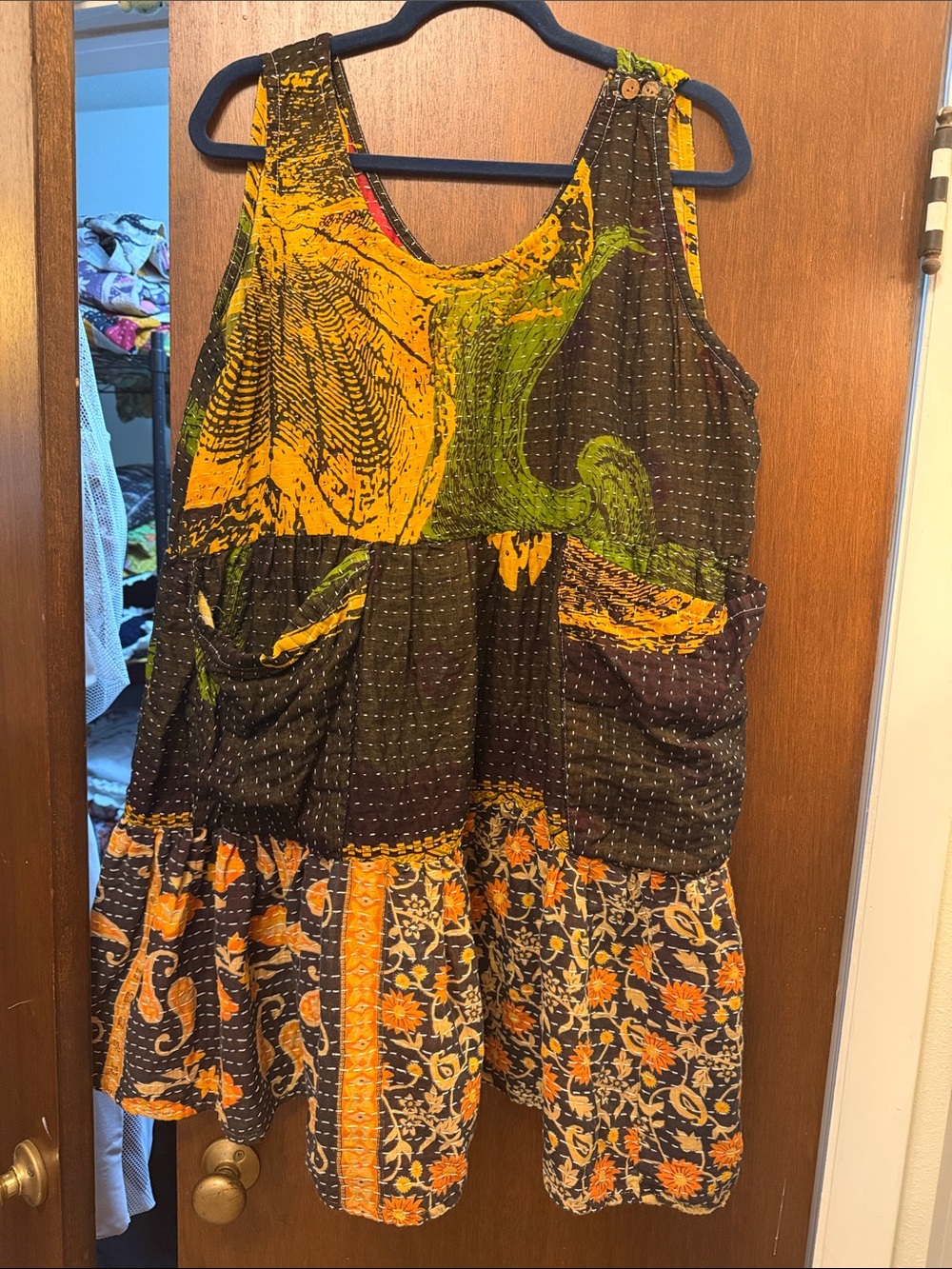 Kantha Bae Meadow Mini Dress
